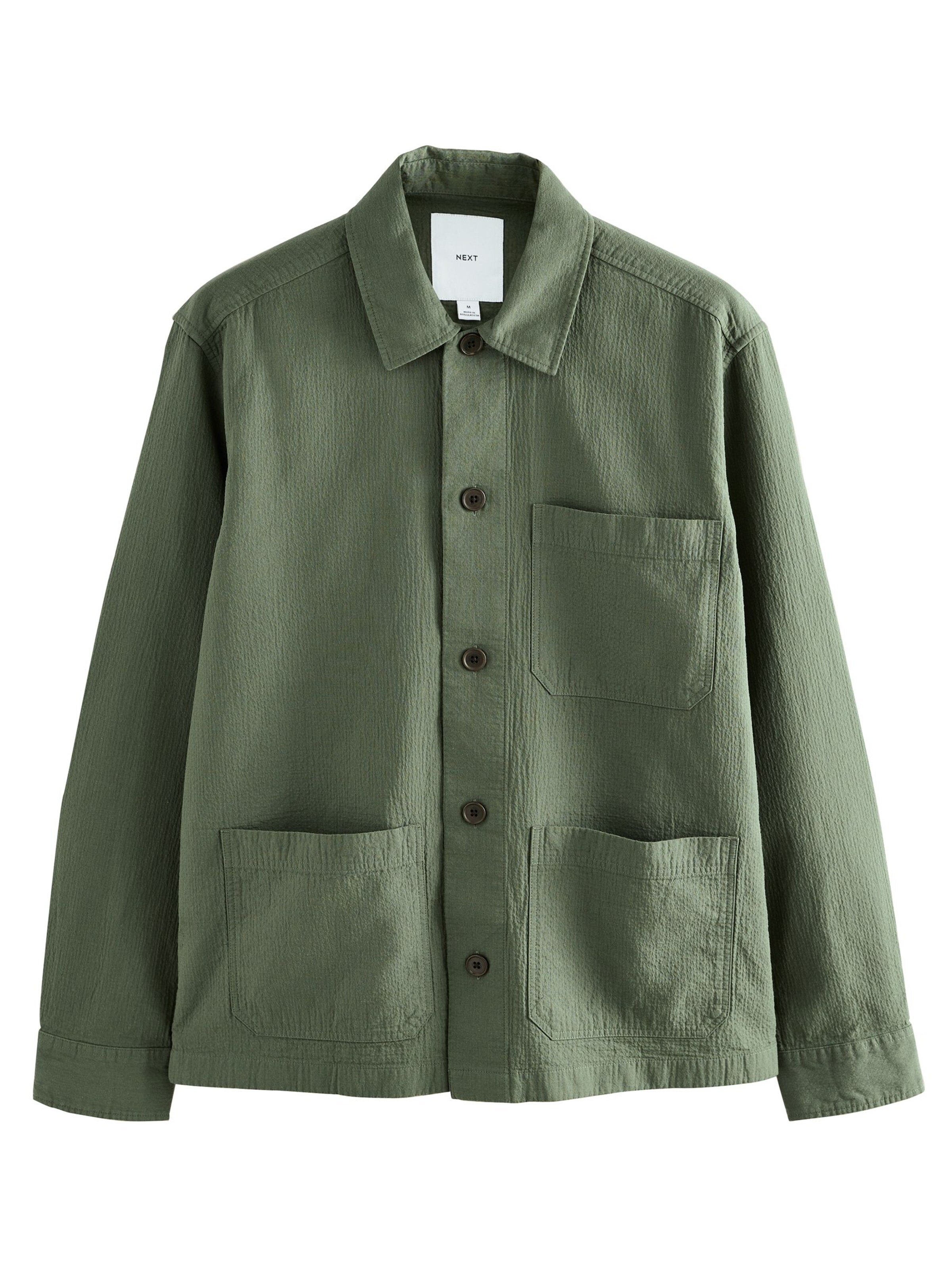 Next Φθινοπωρινό και ανοιξιάτικο μπουφάν σε πράσινο: μπροστά