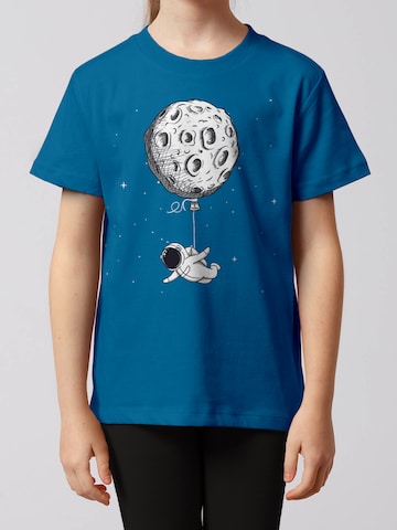 T-Shirt 'Funny Spaceman' watabout.kids en bleu