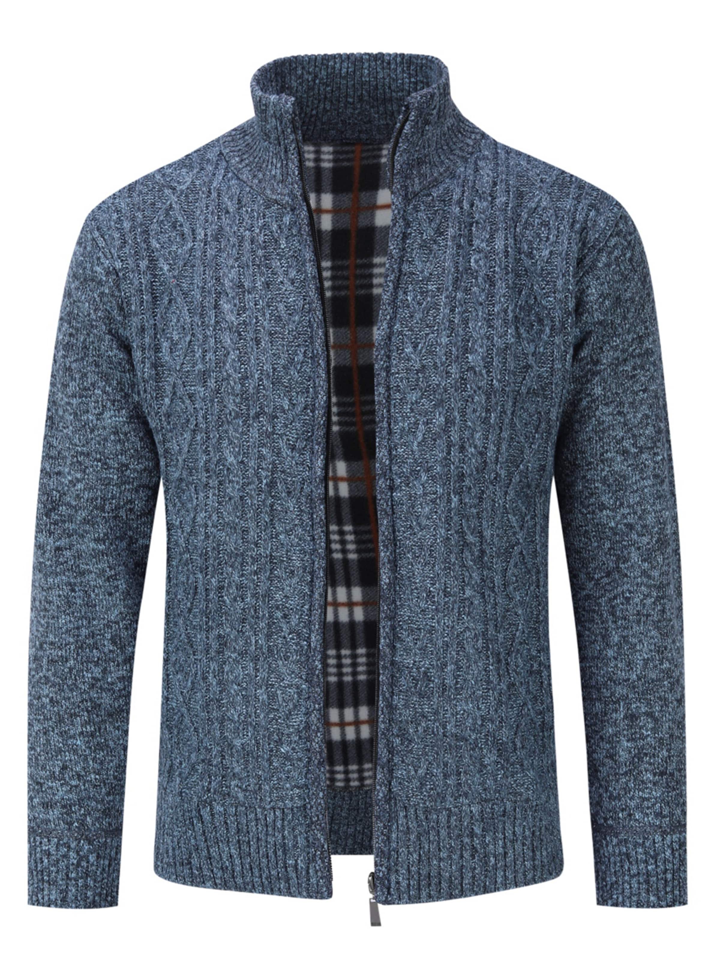 Youthup Knit Cardigan in Blue, Item view