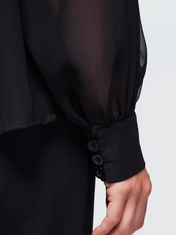 Camicia da donna di Ombre in nero