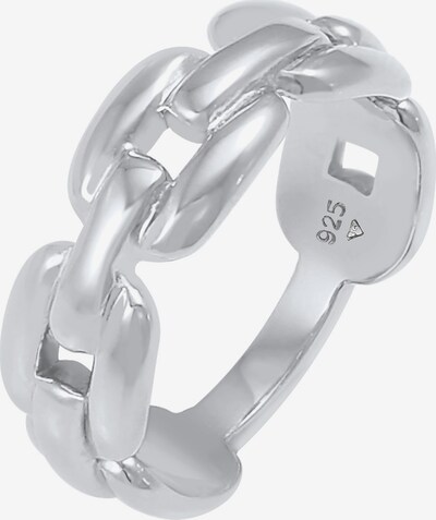 ELLI Ring Knoten, Twisted in silber, Produktansicht
