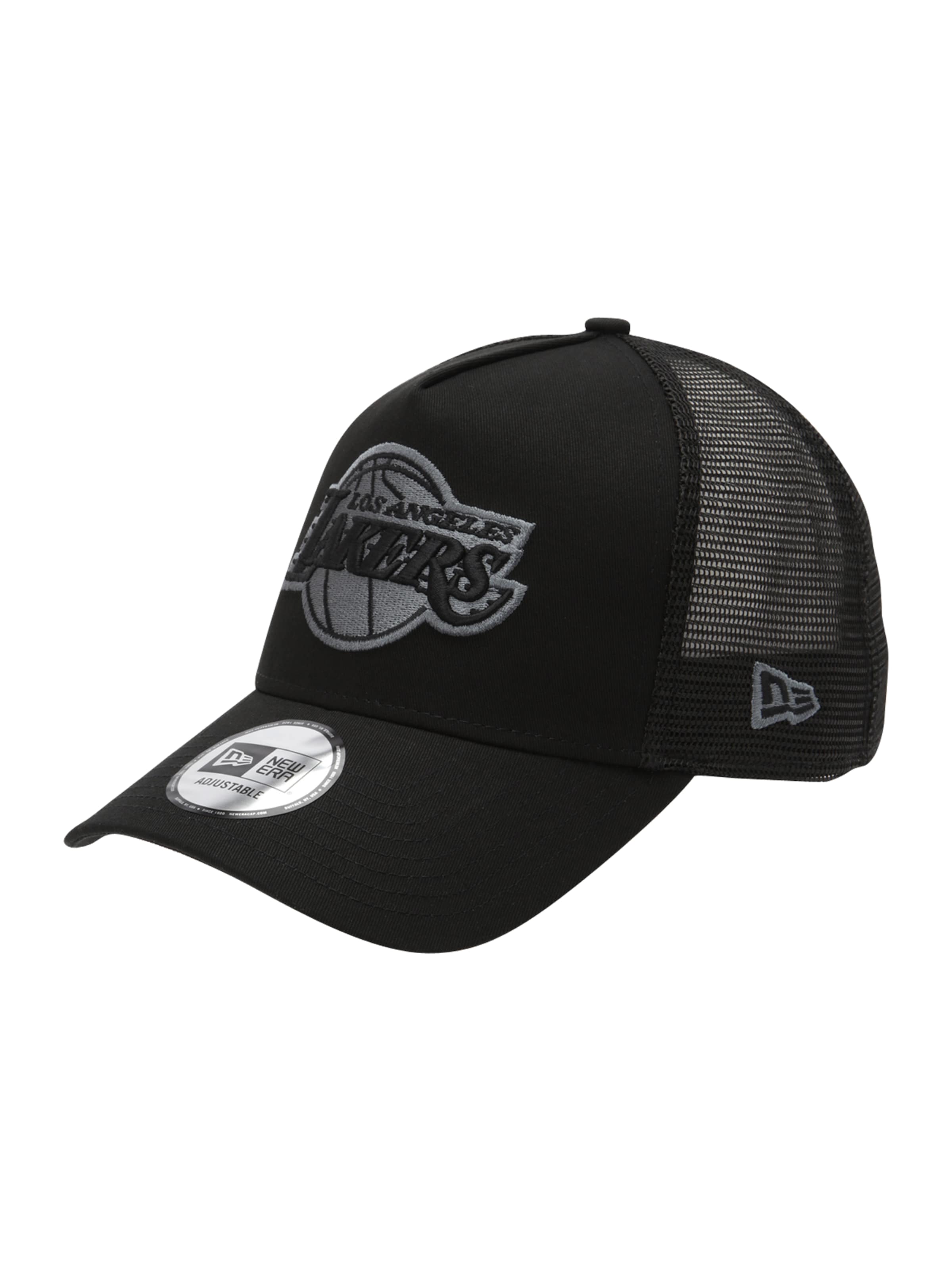 NEW ERA - Boné 'Bob' em preto: frente