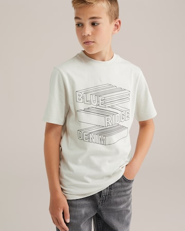 WE Fashion Футболка в Бежевый: спереди