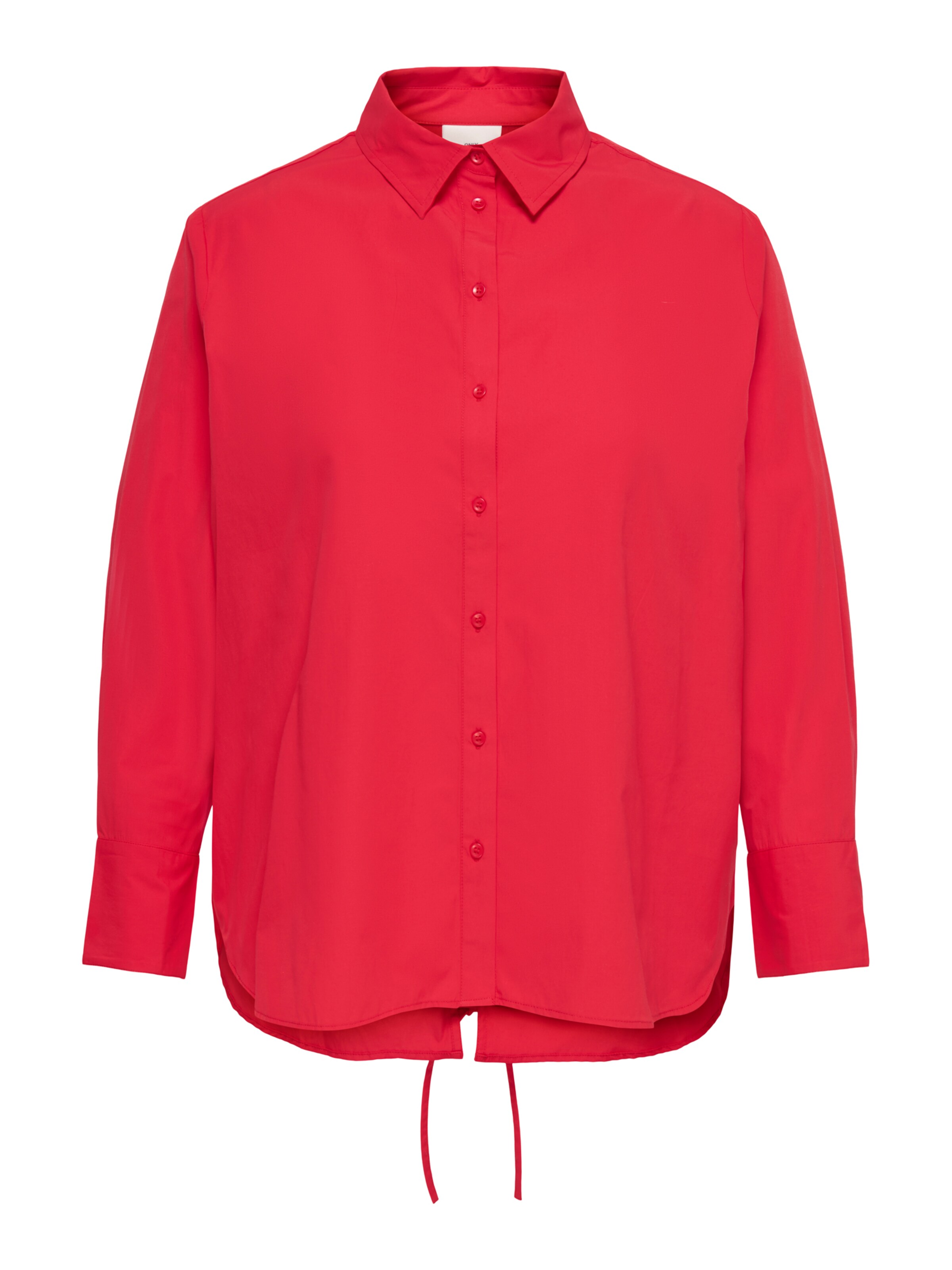 Camicia da donna 'CAROREGON ALVA' di ONLY Carmakoma in rosso: frontale