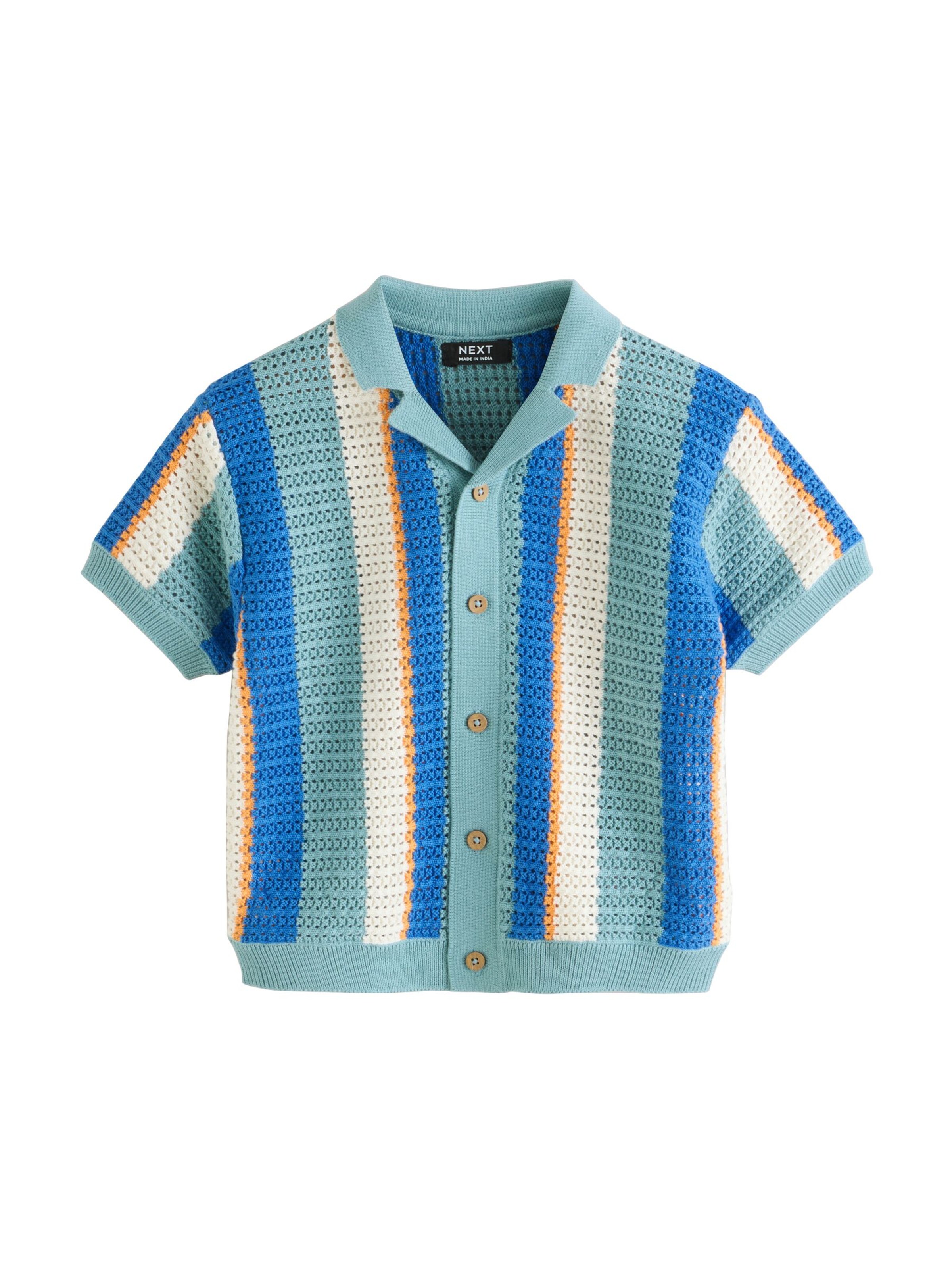 Next Knit cardigan in Blue: front