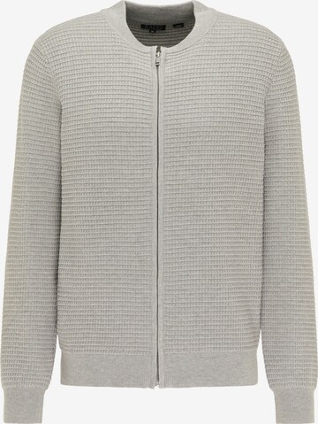 RAIDO Knit Cardigan in Grey: front