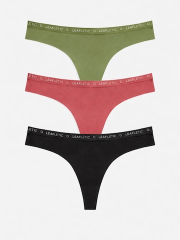 Culotte 'Leafletic Mid Rise Brazilian' LEAFLETIC en mélange de couleurs : devant