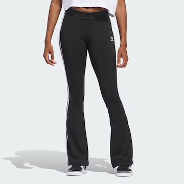 ADIDAS ORIGINALS Flared Leggings in Schwarz: predná strana