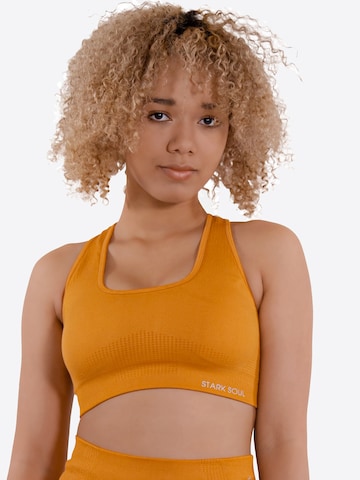 Stark Soul Bustier Sport bh in Oranje: voorkant