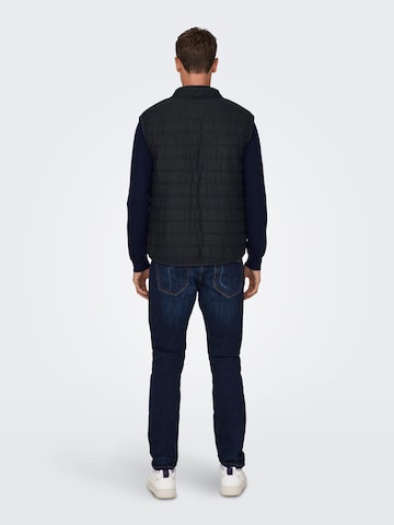 Gilet 'ELIAS' di Only & Sons in blu