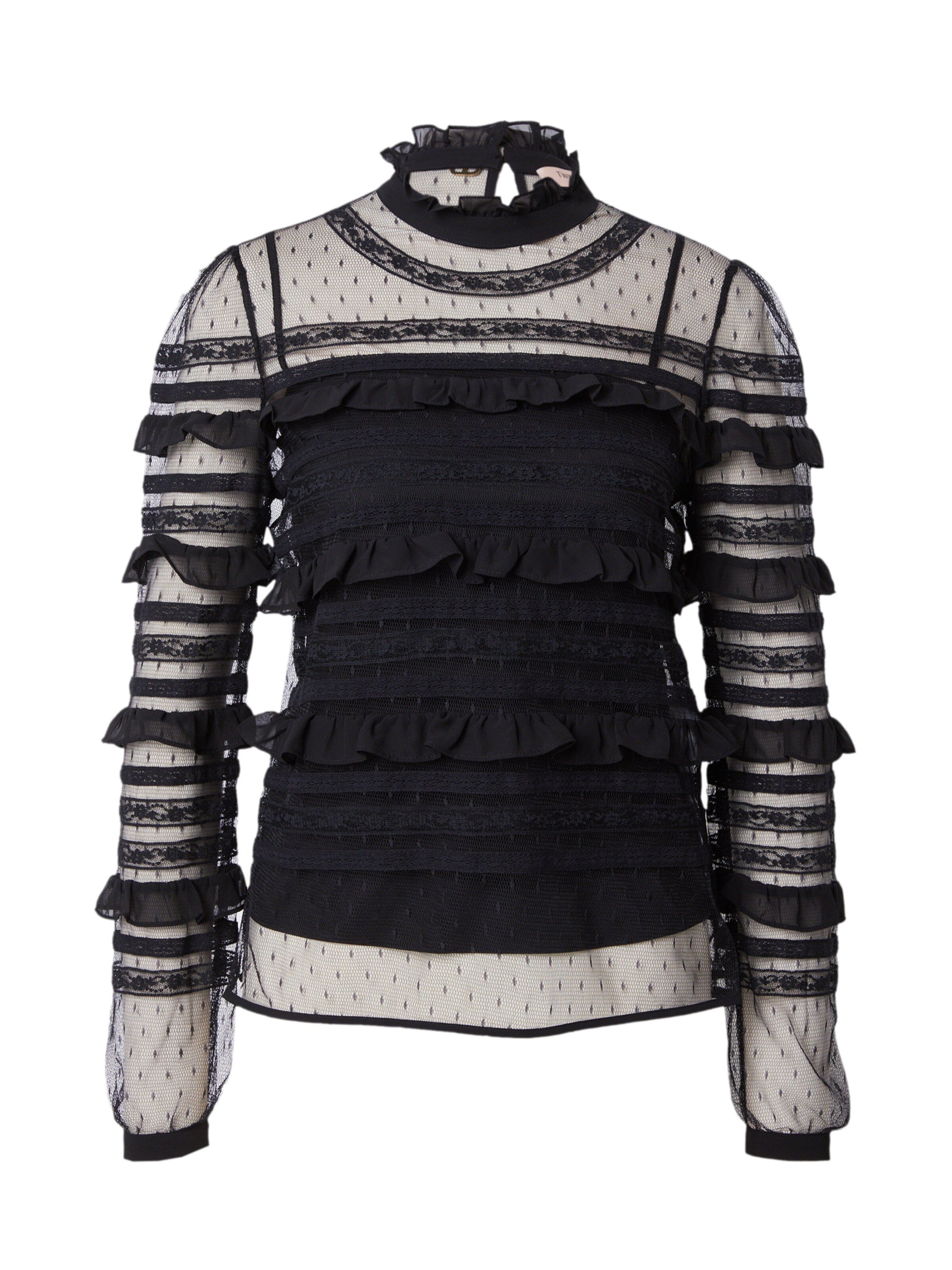 Twinset Blouse in Black: front