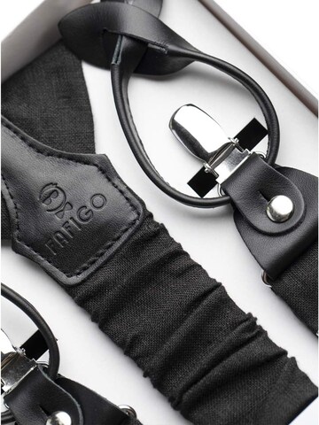FAFIGO Suspenders 'Zio Classico' in Black