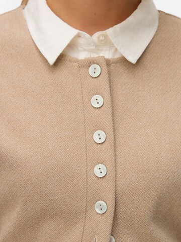 VERO MODA Kardigan 'VMKleia' w kolorze beżowy