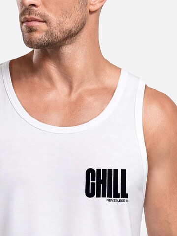 Neverless Shirt 'Chill' in White