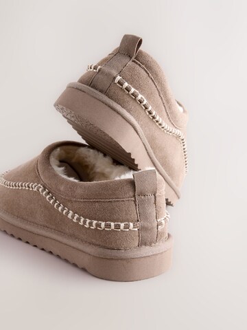 Pantoufle Next en marron