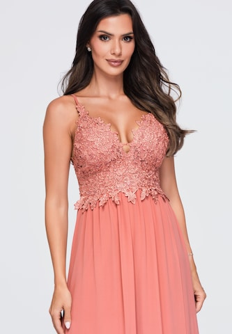 Robe de soirée Ombre en rose