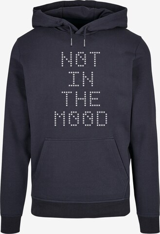 Merchcode Sweatshirt ' NITM-Stars' in Blauw: voorkant