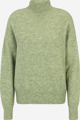 Pieces Tall Sweater 'LEEMA' in Green: front