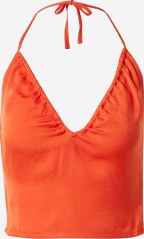 ABOUT YOU Top 'Floria' in Orange: front