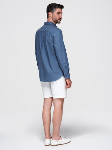 Ombre Regular fit Zakelijk overhemd in Blauw