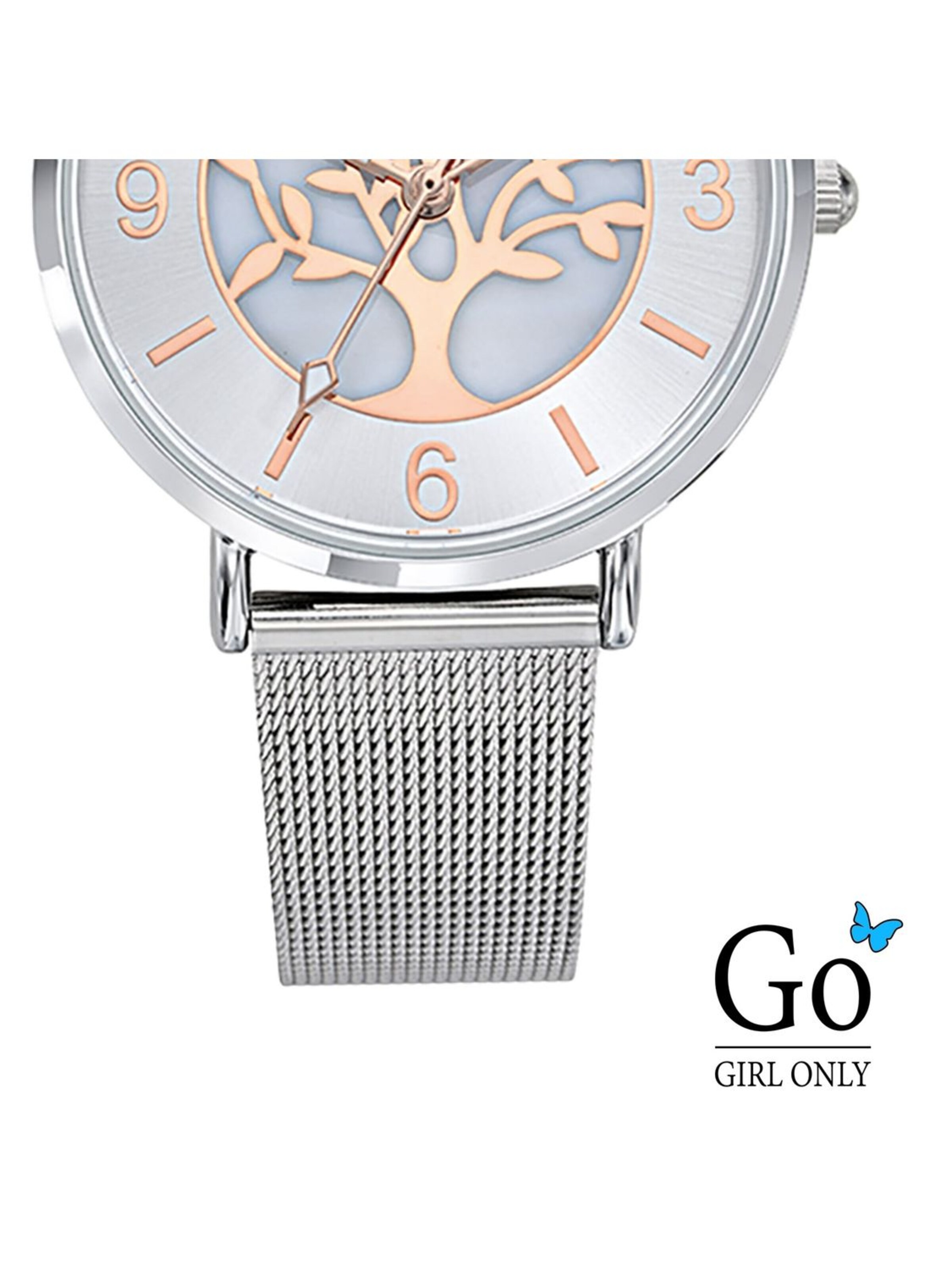GO GirlOnly Analoog horloge in Zilver