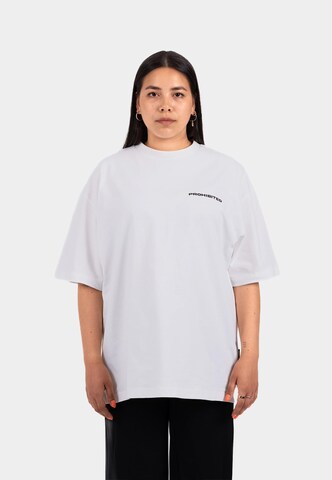 Prohibited - Camiseta en blanco: frente