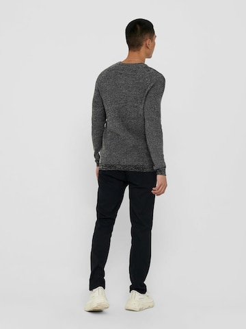 Pull-over Only & Sons en gris