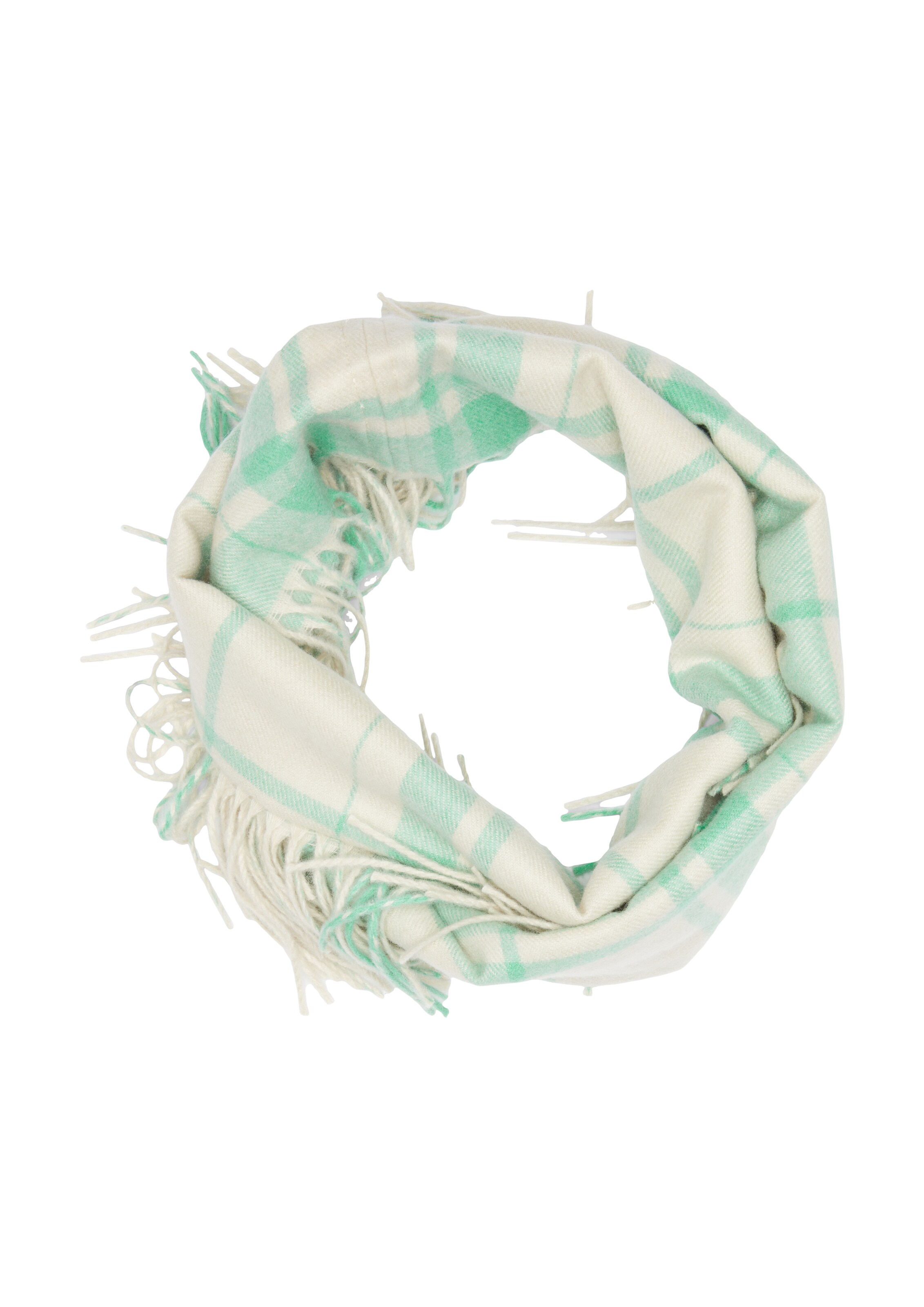 s.Oliver Schal in Beige: Vorderseite