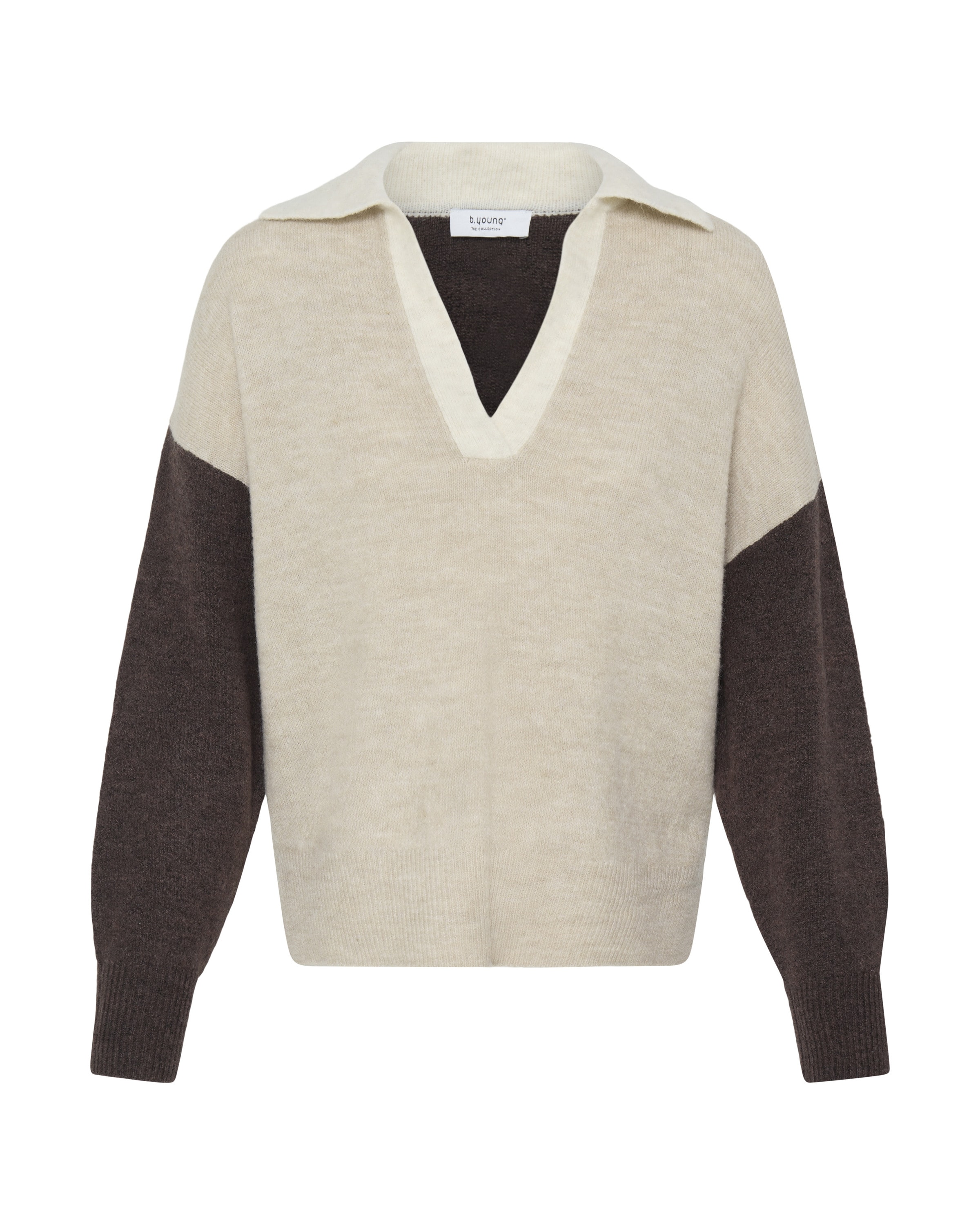 b.young Sweater in L in Dark brown, Item view