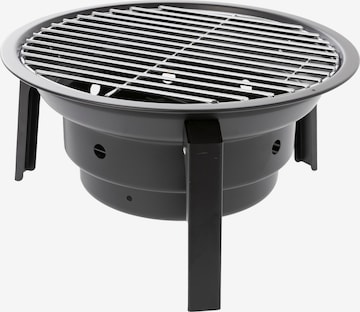Origin Outdoors Campinggrill 'Campfire' in Schwarz: Vorderseite