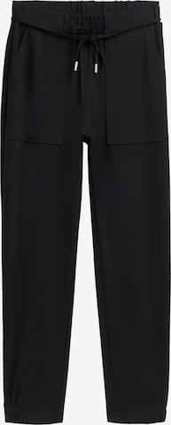 Pantalon TOM TAILOR DENIM en noir : devant