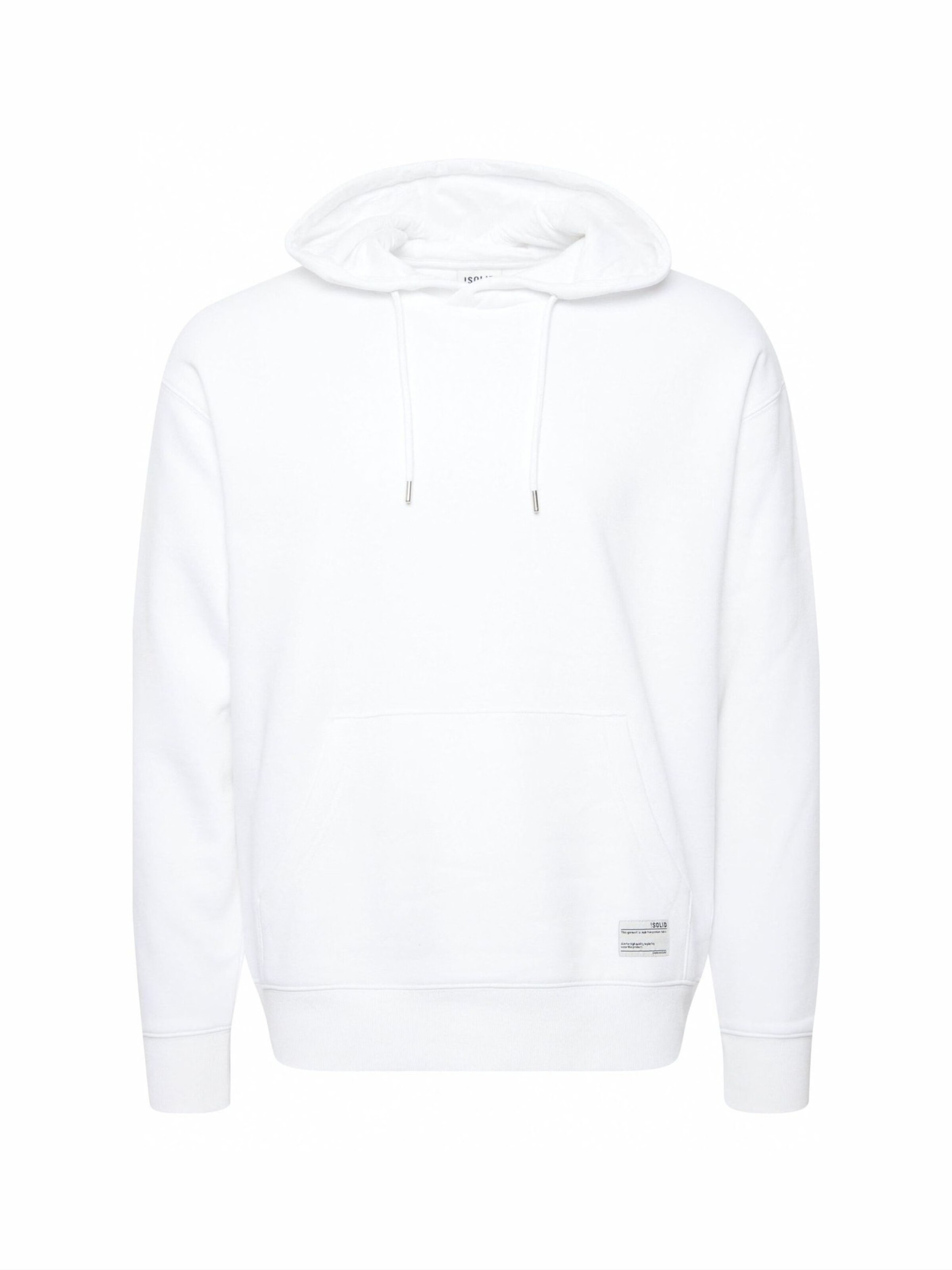 !Solid Pullover 'SDLenz' in Weiß: Vorderseite