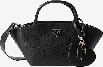Sacs à main 'BOLENA MINI SATCHEL' GUESS en noir : devant