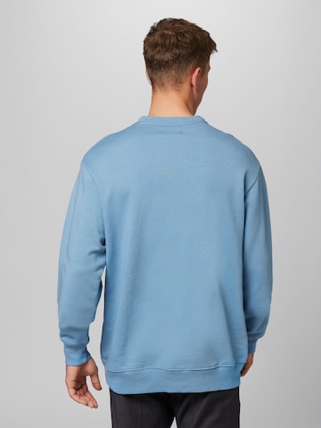 Sweat-shirt 'Lewis' ABOUT YOU x Kevin Trapp en bleu