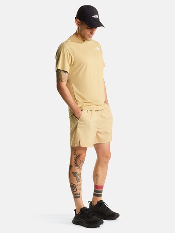 THE NORTH FACE - Camiseta funcional en beige