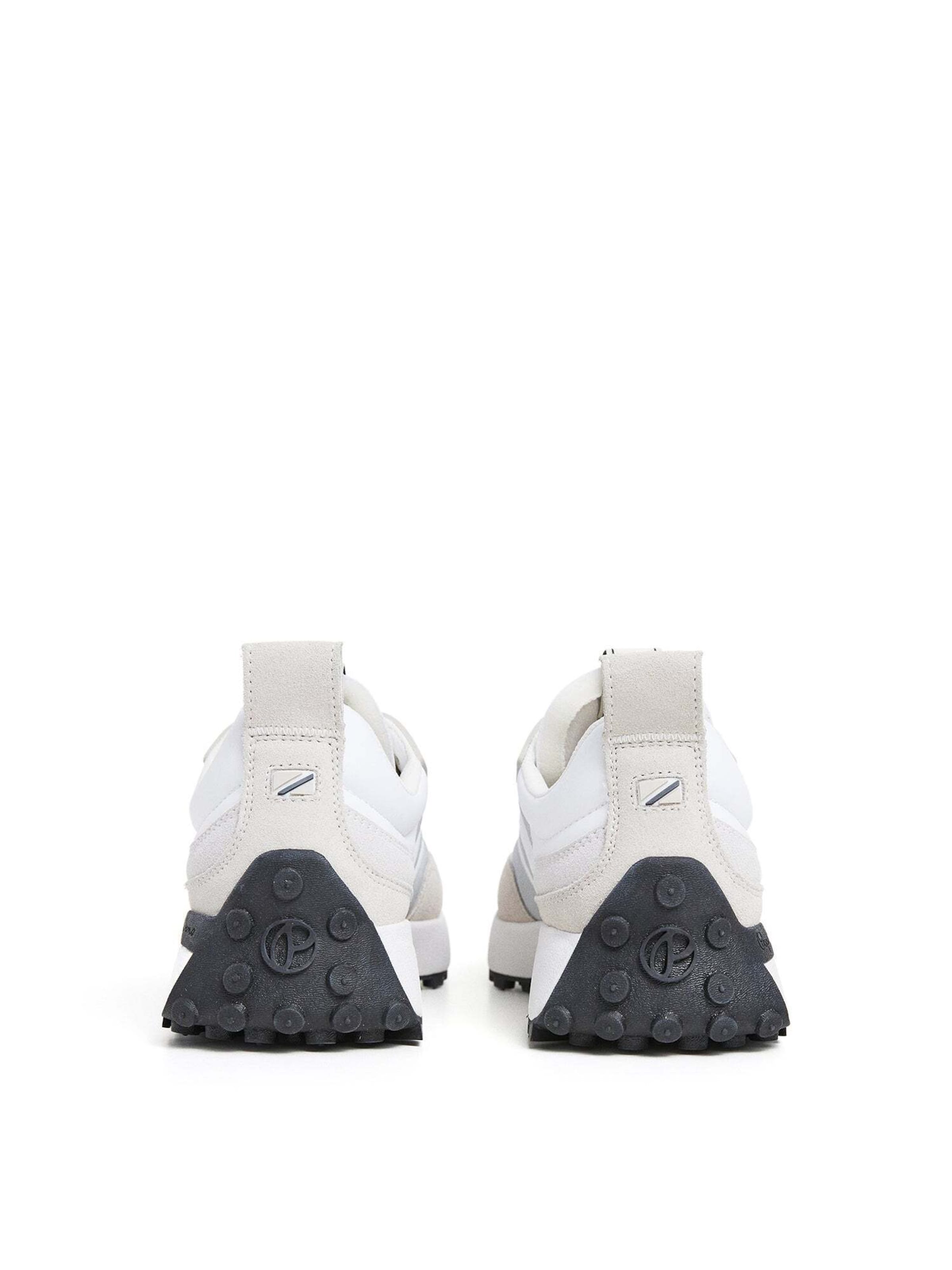 Sneaker bassa 'Lucky Top' di Pepe Jeans in bianco