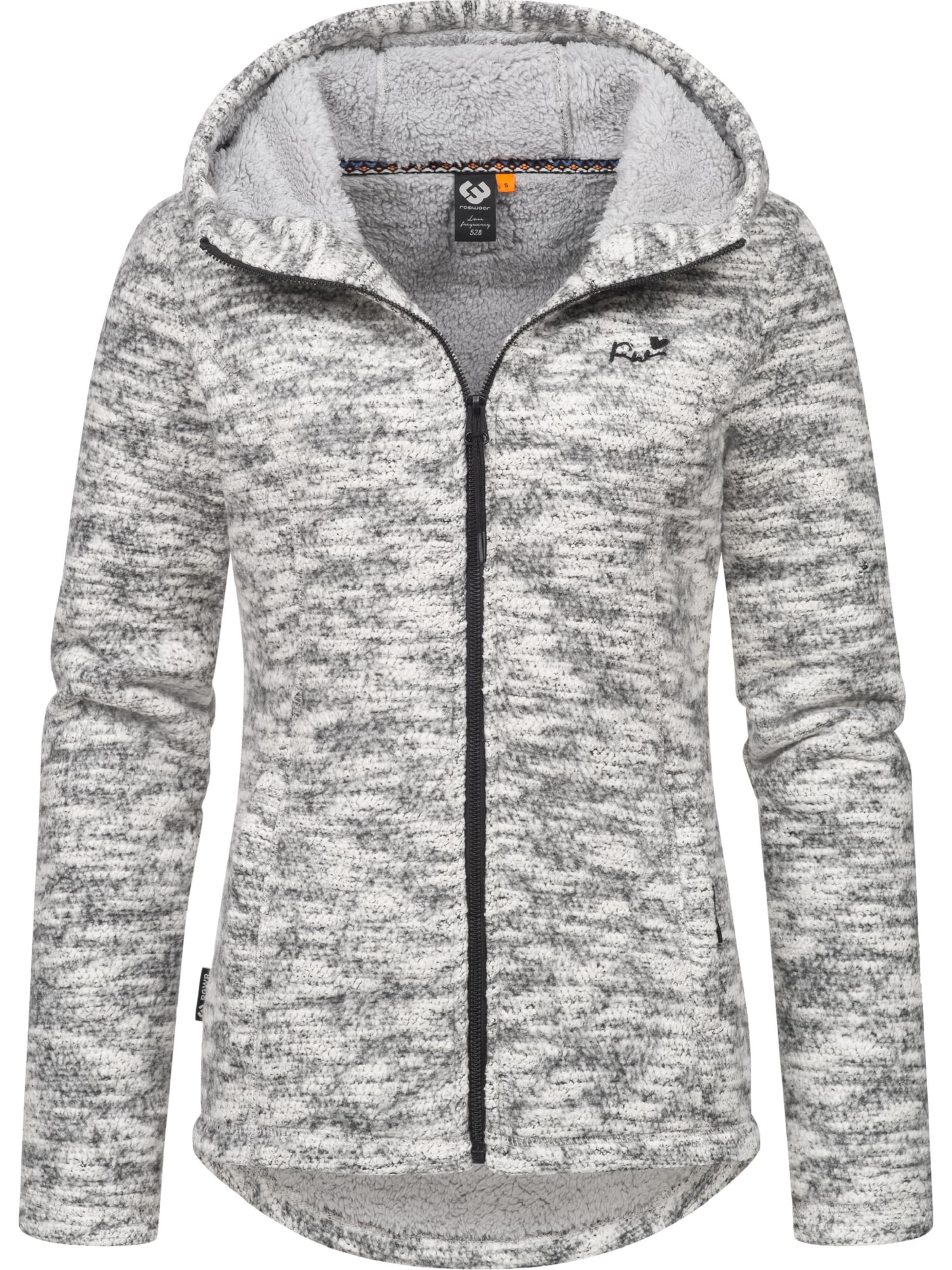 Ragwear Knit Cardigan 'Lyshka' in Grey