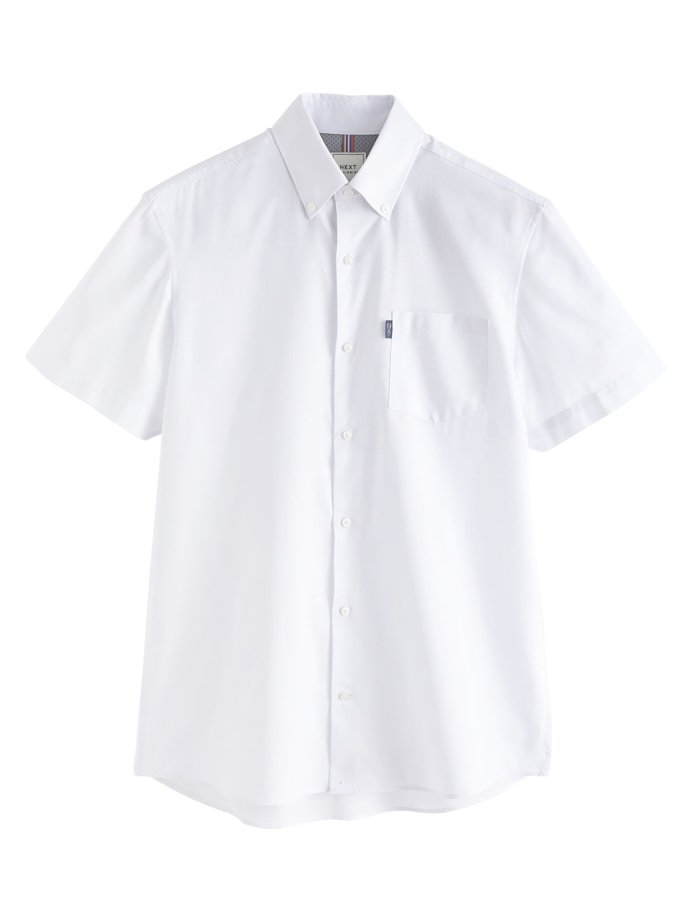 Next Overhemd in Wit: voorkant