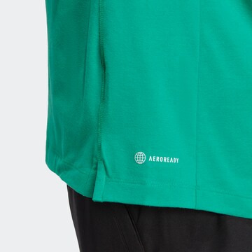 ADIDAS PERFORMANCE Performance Shirt 'Train Icons' in Green