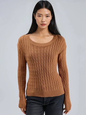 Pullover 'Pullover' di My fashion in marrone