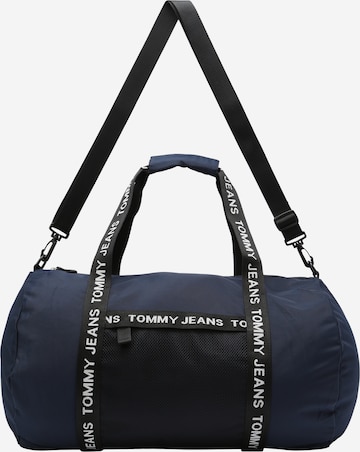 Tommy Jeans Taška Weekender – modrá: přední strana