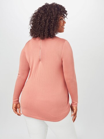 Vero Moda Curve Sweater 'Vica' in Pink