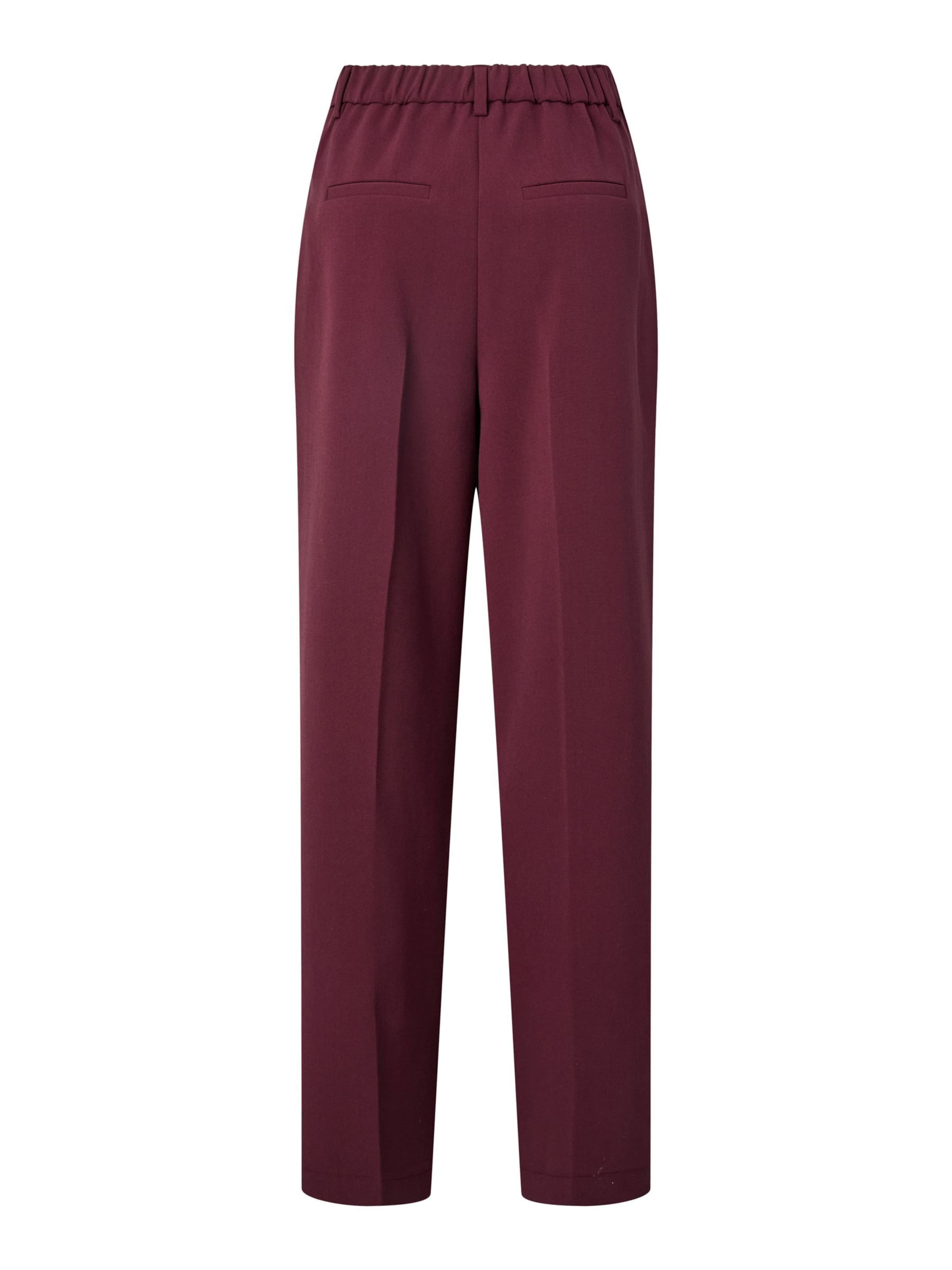 Wide leg Pantaloni 'YASLIKKA' di YAS in rosso