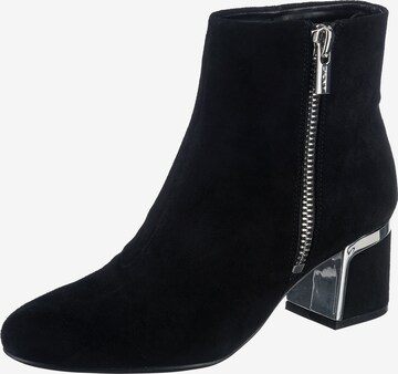 DKNY Ankle Boots 'Crosbi' in Black: front