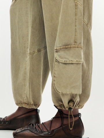 DesigualBarrel Cargo hlače - smeđa boja