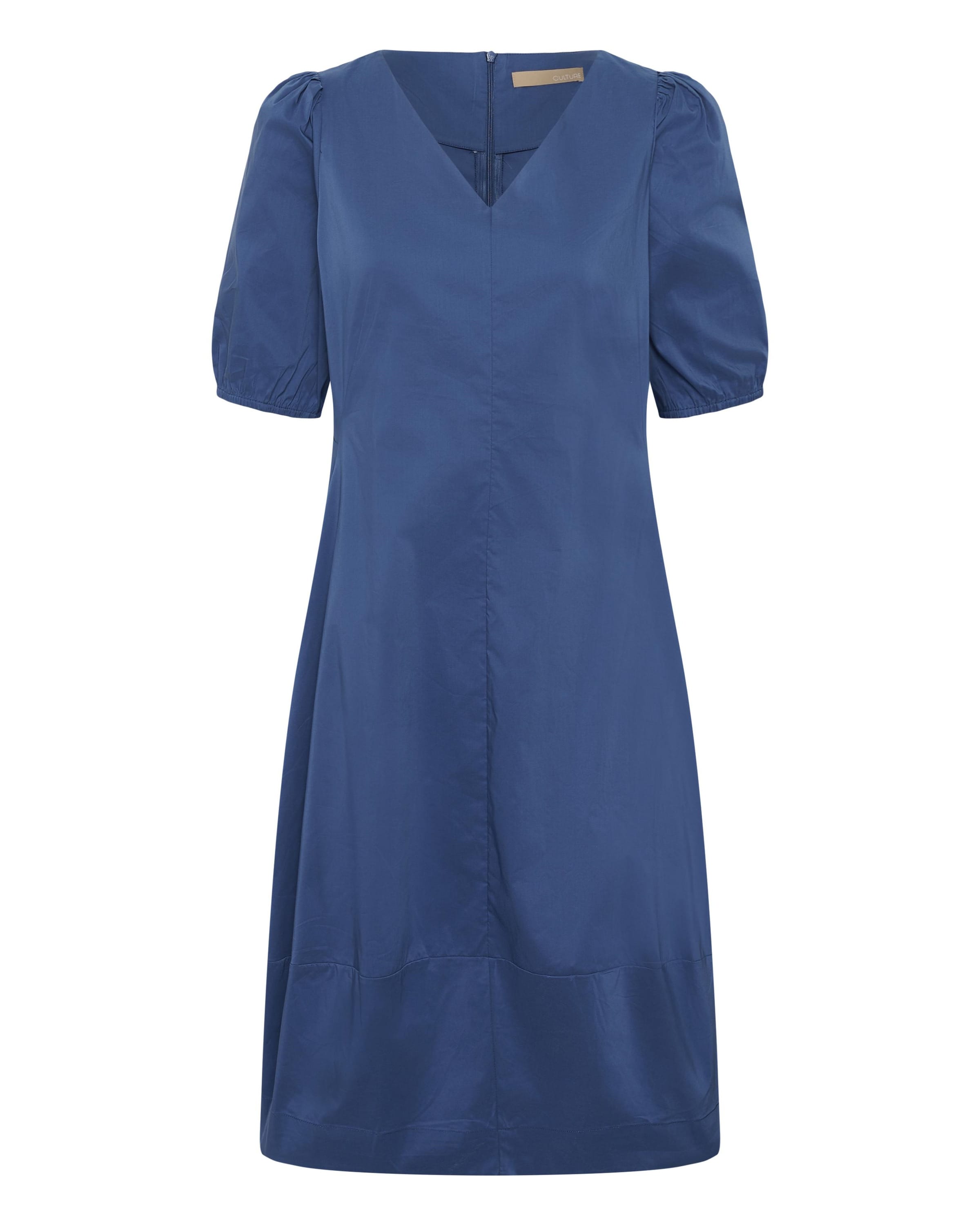 CULTURE Kleid 'CUAntoinett' in Blau: Vorderseite