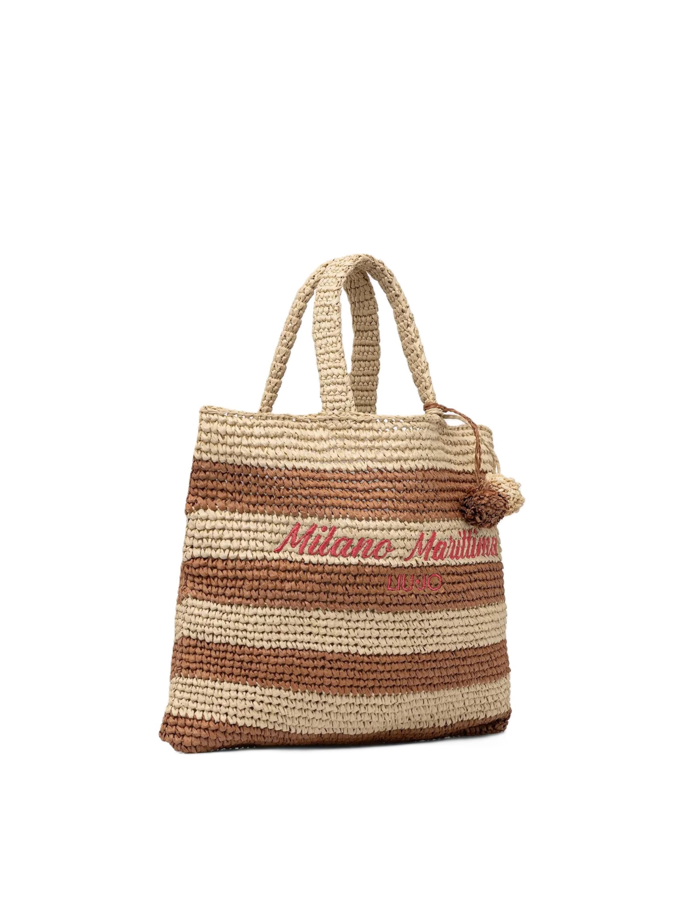 Borsa da spiaggia 'VA6197 A0006' di Liu Jo in beige