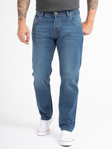 Indumentum Loose fit Jeans in Blue: front