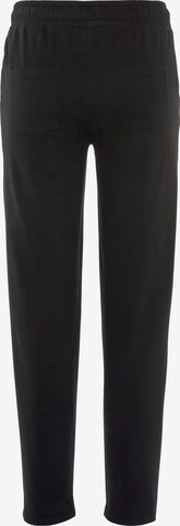 BRUNO BANANI Loosefit Hose in Schwarz