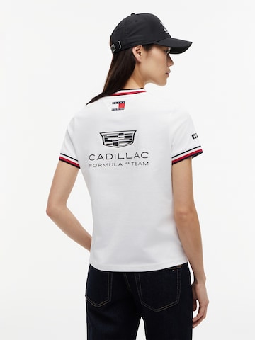 T-shirt 'TH x CF1' TOMMY HILFIGER en blanc : devant
